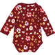Müsli Dazzle l/s body, cabernet/nightingale/poetry green
