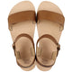 Tikki Vibe nahast sandaalid, cream