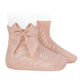 Condor pitsilised puuvillased sokid, lipsuga, Nude