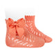 Condor pitsilised puuvillased sokid, lipsuga, Peony