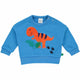Fred's World Dinosaur sweatshirt baby, Happy blue