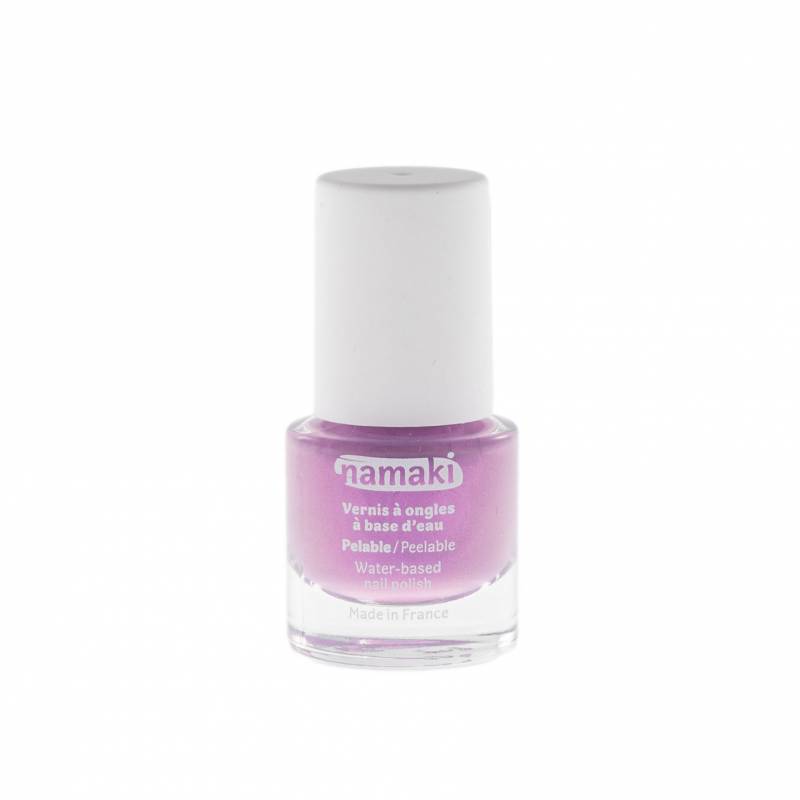 NAMAKI veebaasil mahakooritav küünelakk lastele, toon MAUVE 7,5 ml