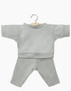 Minikane® Babies Liam pusa ja pükste komplekt, Mouse Grey