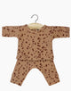 Minikane® Gordis Morgan pidžaama vahvelkoes, Brown Sugar