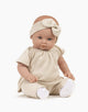 Minikane® Bambinis 47cm beebinukk Yaëlle, Mazarine Linen komplektiga- Jalg kukub kergesti küljest ära!