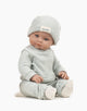 Minikane® Bambinis 47cm beebinukk Yann, Liam Green Tea dressikomplektiga
