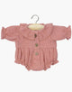 Minikane®Leonore musliinist romper, tea pink