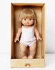Minikane® Gordis 34cm nukk Zoe koos heleroosa pesukomplektiga