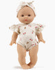 Minikane® Vintage Gordis 34cm nukk Faustine koos Cherries Ondine komplektiga