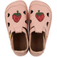 Tikki Nido nahast barefoot-sandaalid, Strawberry
