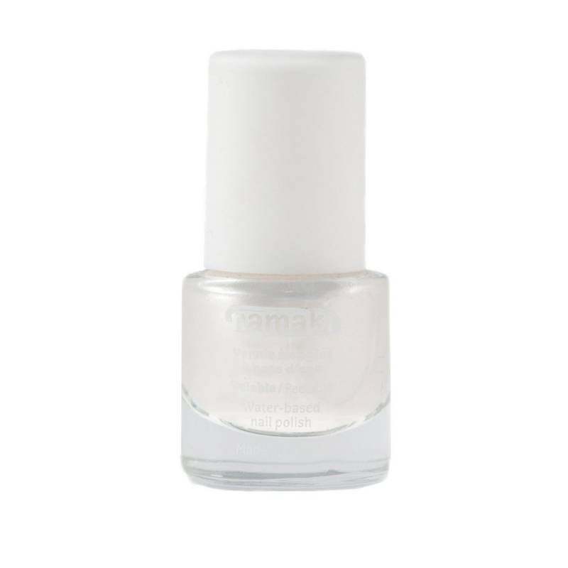 NAMAKI veebaasil mahakooritav küünelakk lastele, toon PEARLY WHITE 7,5 ml
