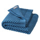 Disana meriinovillane beebitekk Honeycomb, dove blue