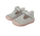 D.D.Step barefoot nahast kingad, grey/lilled 070