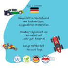 Papierdrachen ajutine tattoo, Autod