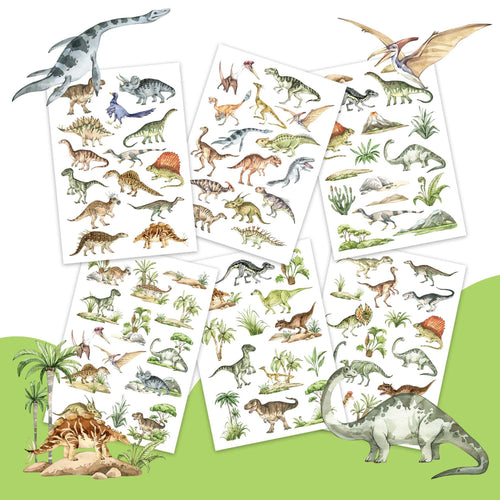 Papierdrachen ajutine tattoo, Dinosauruste maailm