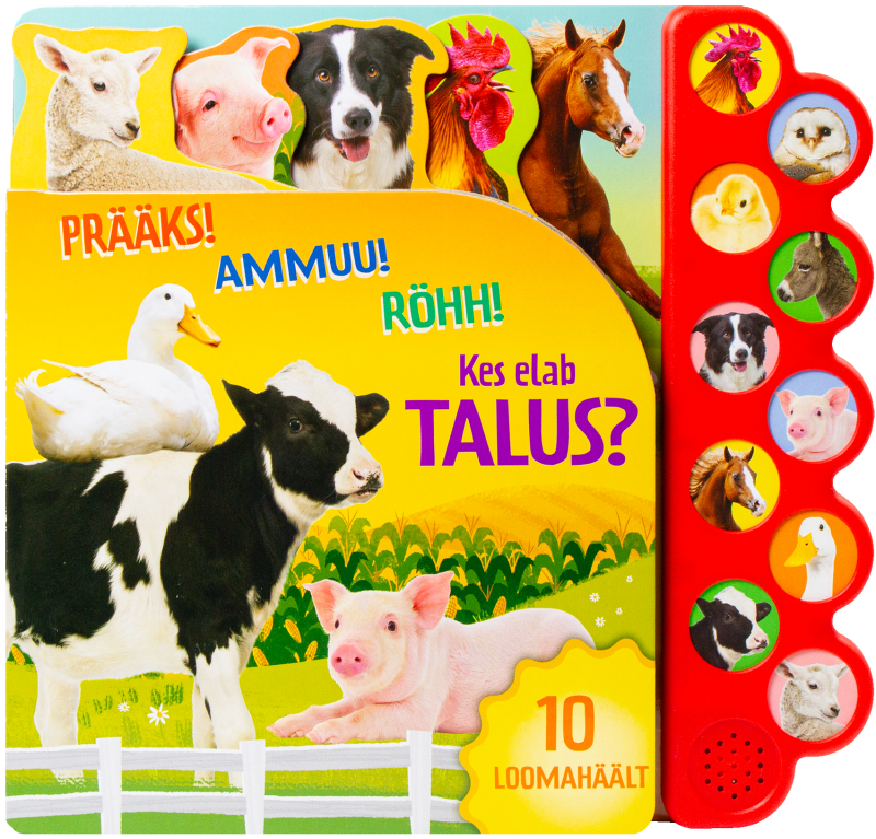 Prääks! Ammuu! Röhh! Kes elab talus?