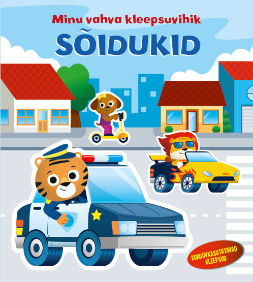 Minu vahva kleepsuvihik. Sõidukid