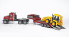 Bruder MACK Granite madalhaagis ja JCB 4CX
