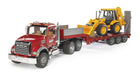 Bruder MACK Granite madalhaagis ja JCB 4CX