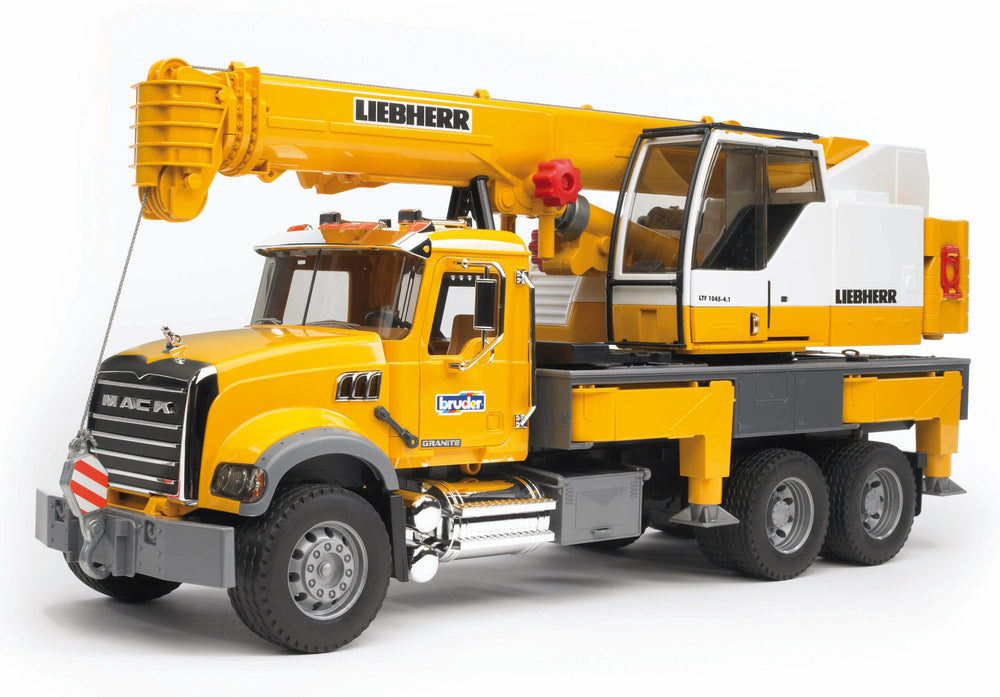Bruder MACK Granite Liebherr kraanaveok