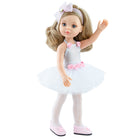 Paola Reina Las Amigas 32cm nuku kleit, Ballerina White and Silver