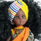 Paola Reina Las Amigas 32cm Aafrika nukk Daniela