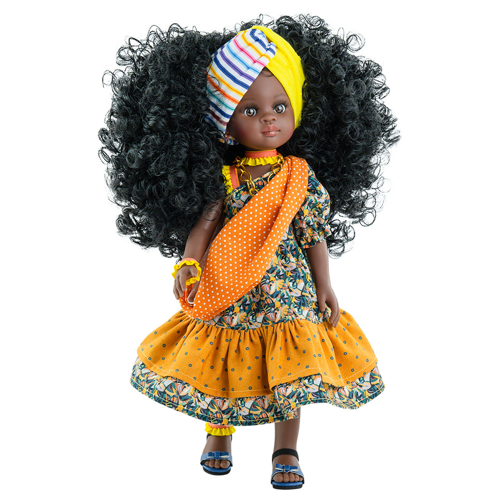 Paola Reina Las Amigas 32cm Aafrika nukk Daniela