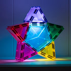 Connetix Rainbow Light Star Pack 28 pc, laetava valgustusega magnetklotsid! ✨