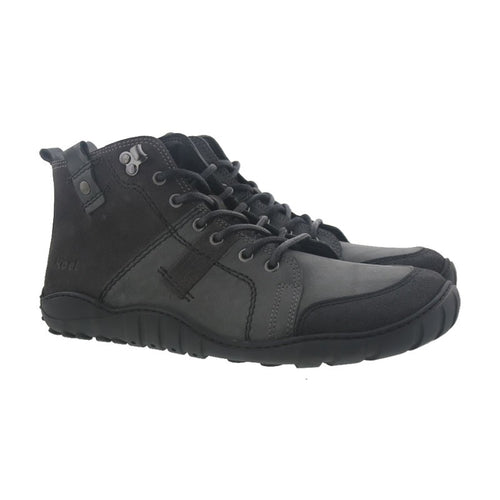 KoelMen Pax villase voodriga nahast talvesaapad, dark grey