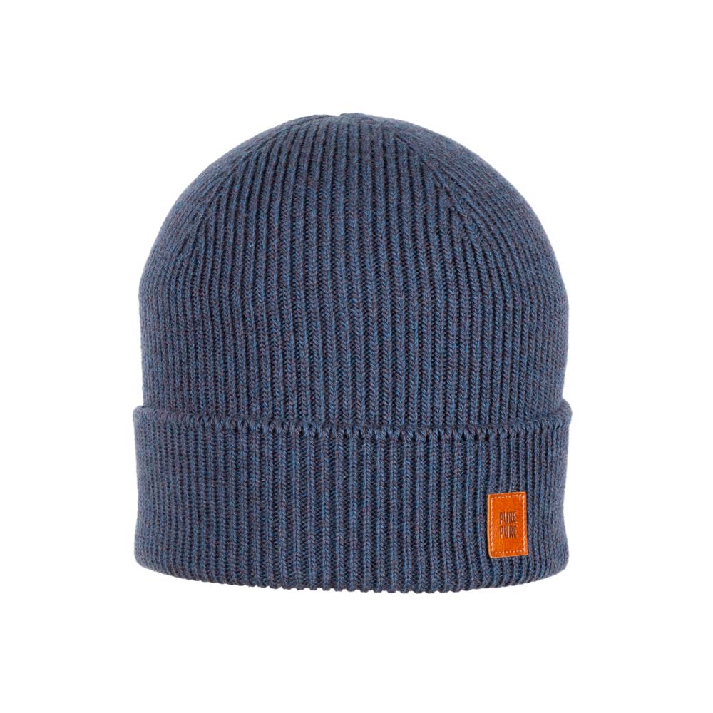 Pure Pure luksuslik ja pehme müts meriino-puuvill-siid, Dark denim