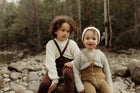 Silly Silas Teddy traksidega retro soojad retuusid, acorn brown