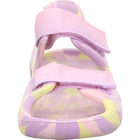 Superfit Splash-S sandaalid, lilla/kollane