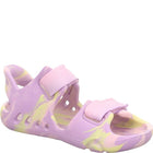 Superfit Splash-S sandaalid, lilla/kollane
