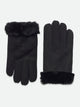 Rosemunde Sydney Shearling sõrmkindad, black
