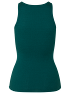 Rosemunde siidist särgik pitsita, Dark teal