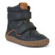 Froddo villavoodriga nahast talvesaapad, blue