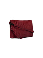 Rosemunde Remi medium clutch, cranberry black oxid