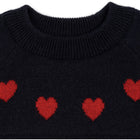 Konges Sløjd Heart meriinovillane kampsun, Stripe