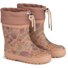 Wheat sooja voodriga kummikud, rose dawn flowers