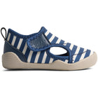 Wheat Swirl rannajalatsid, indigo stripe