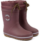 Mikk-line sooja voodriga kummikud, rose brown