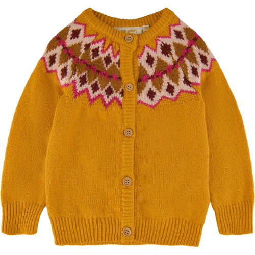 Soft Gallery Mira Knit Cardigan baby, Old Gold