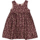 Wheat Pinafore Wrinkles kleit, mulberry flowers