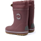 Mikk-line sooja voodriga kummikud, rose brown