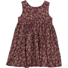 Wheat Pinafore Wrinkles kleit, mulberry flowers