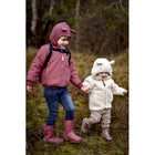Mikk-line sooja voodriga kummikud, rose brown