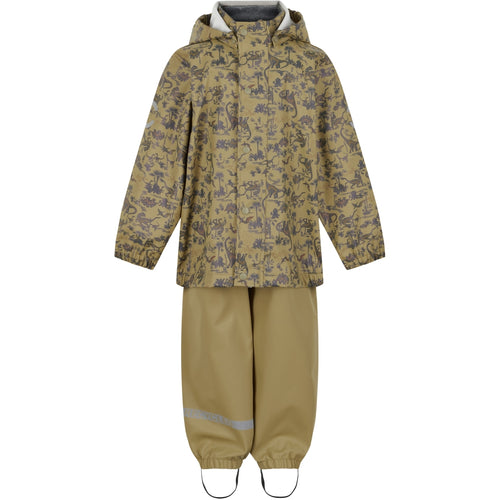 Mikk-Line ilma voodrita vihmakomplekt, olive gray