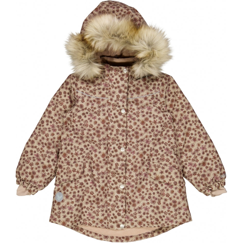 Wheat talveparka, Jacket Mathilde Tech, winter blush flowers