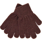Mikk-Line lambavillaga sõrmikud, 3 pakk, dark mink/slate black/chalk violet
