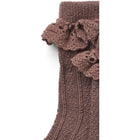 Wheat satsiga villased sokid, shadow brown